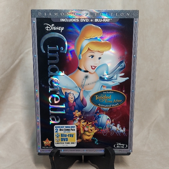 Disney Other - Disney Cinderella Diamond Edition Blu-ray + DVD 2-Disc Set